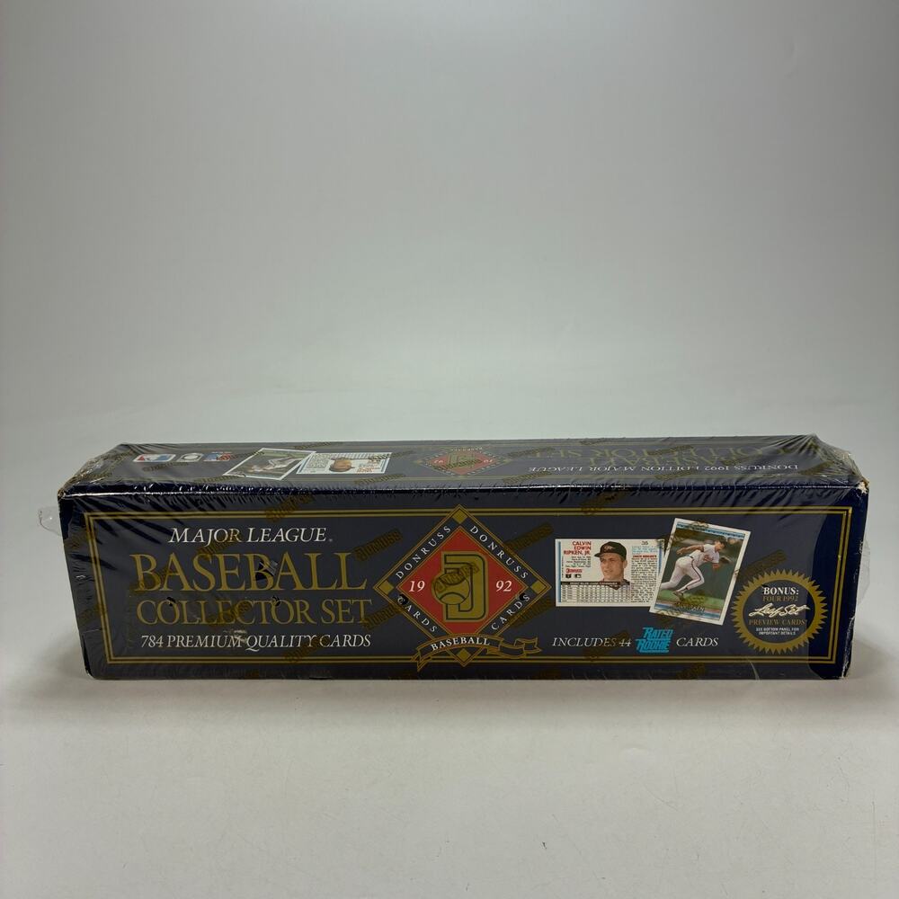 1992 Donruss Major League Baseball Collector Set 784 Cards Complete Set